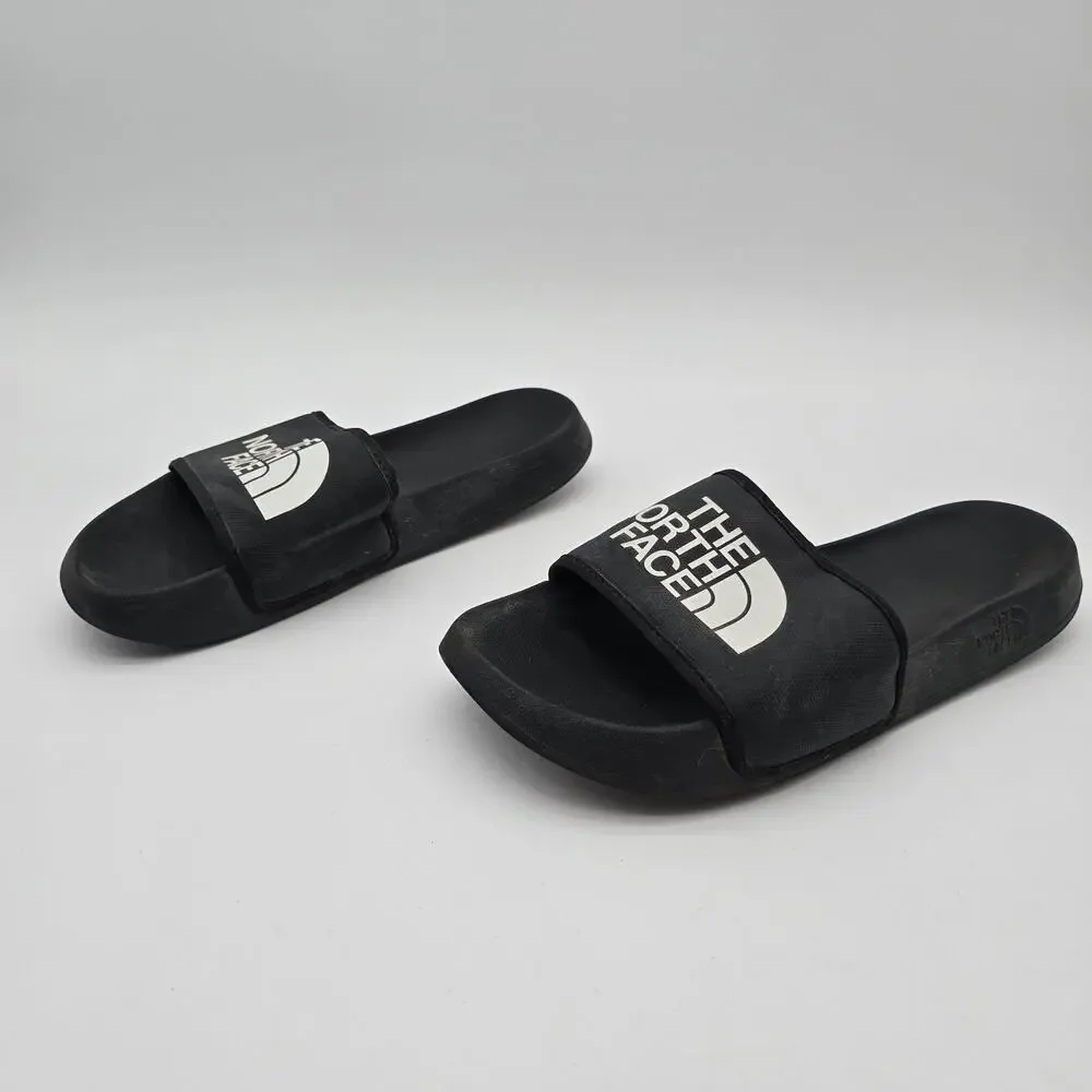 The North Face Sandals Mens 11 Black Slides Water Slip Ons Camo Base Camp